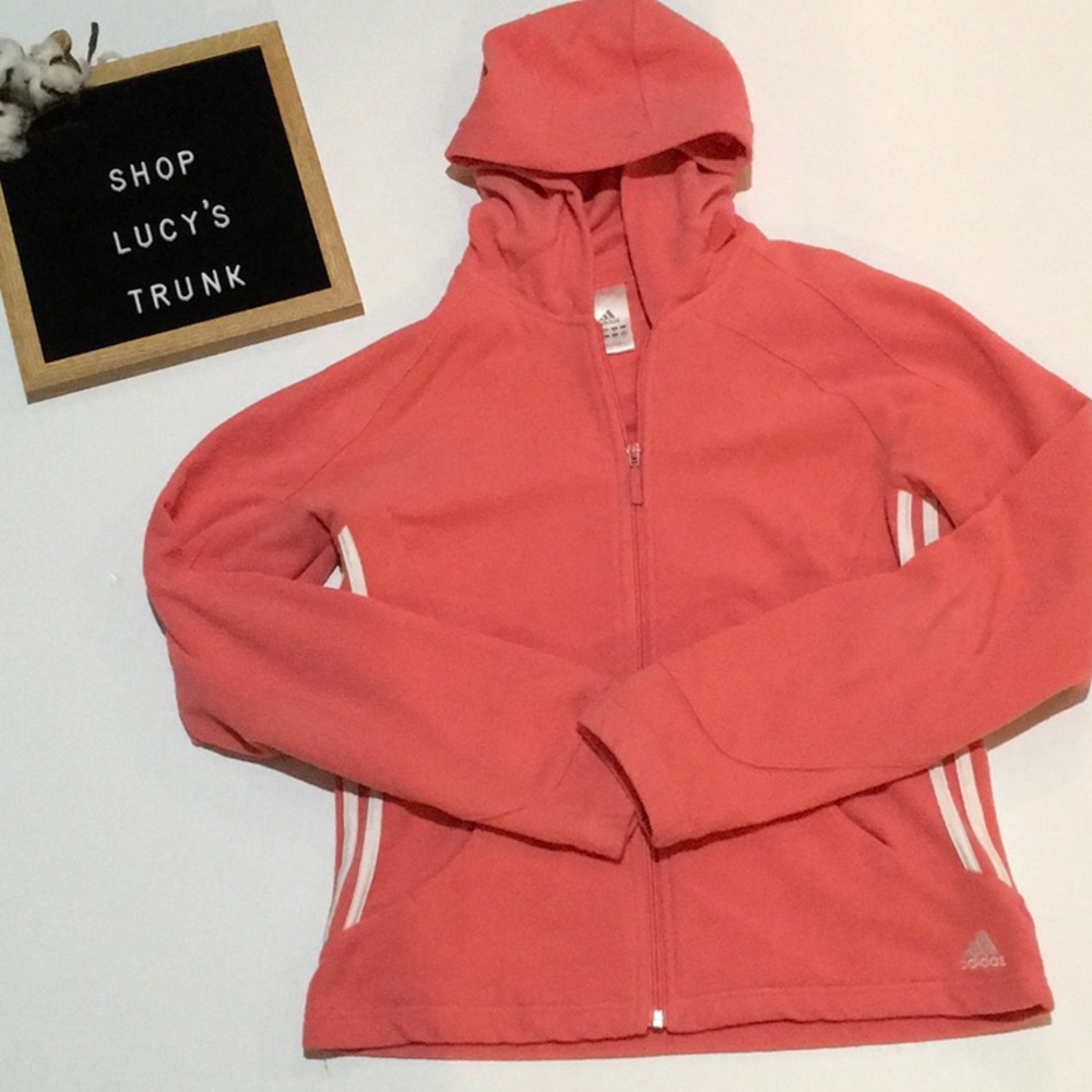 Adidas Zip Up Hoodie Size M